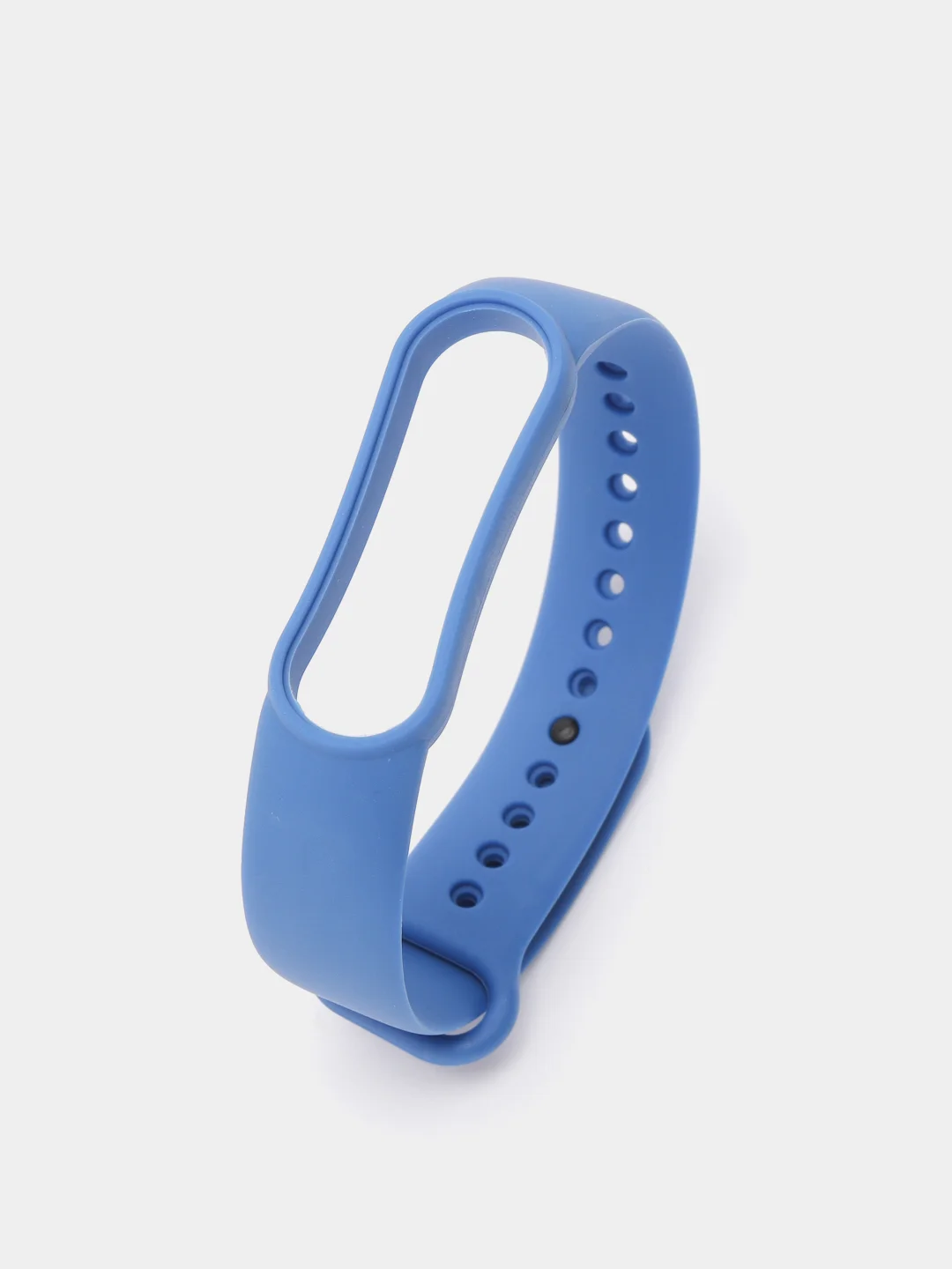 Синий силиконовый ремешок для Xiaomi Mi Band 3 / Mi Band 4 / Mi Band 5 / Браслет на Mi Band
