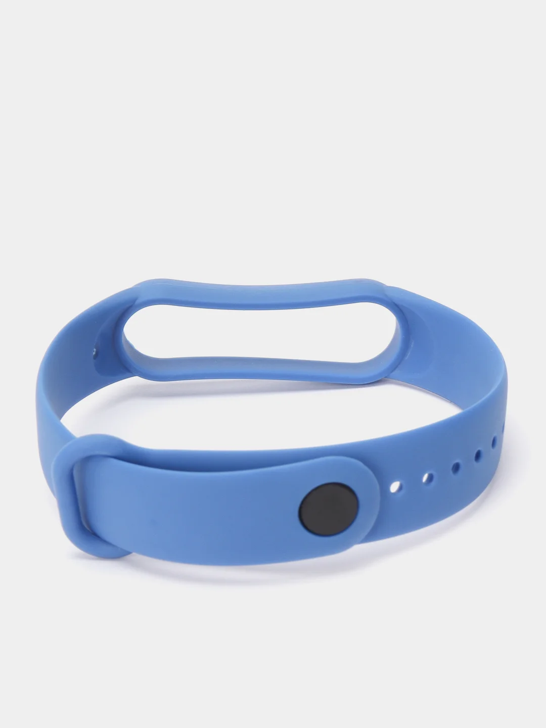 Синий силиконовый ремешок для Xiaomi Mi Band 3 / Mi Band 4 / Mi Band 5 / Браслет на Mi Band