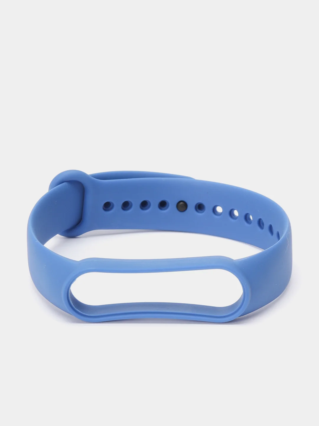 Синий силиконовый ремешок для Xiaomi Mi Band 3 / Mi Band 4 / Mi Band 5 / Браслет на Mi Band