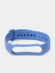 Синий силиконовый ремешок для Xiaomi Mi Band 3 / Mi Band 4 / Mi Band 5 / Браслет на Mi Band