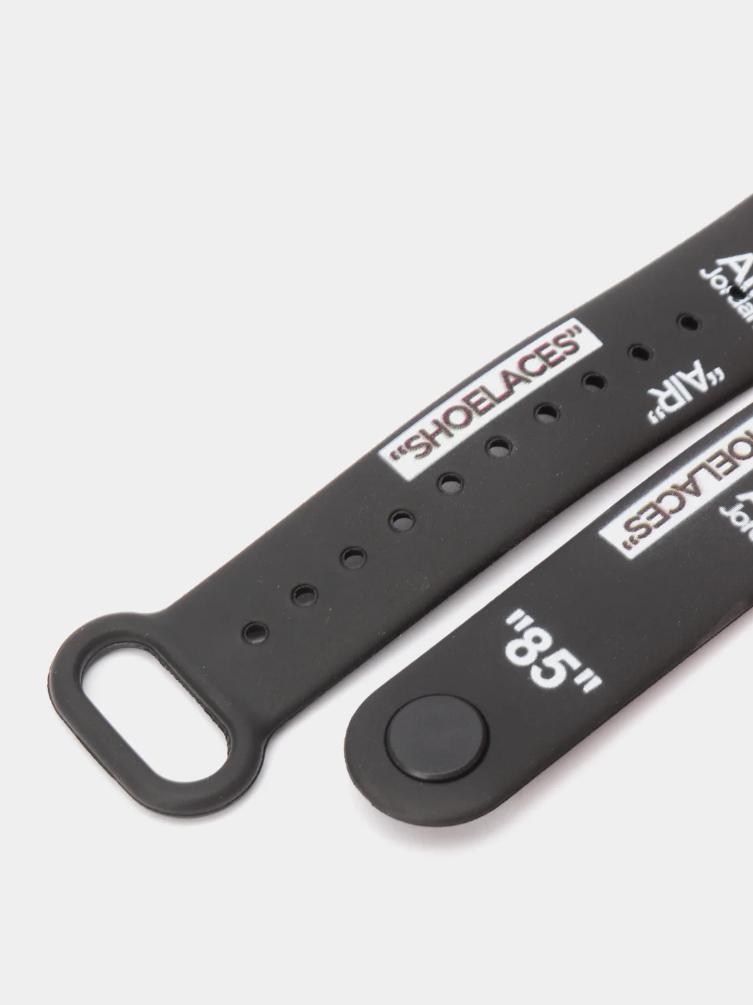 Голубой ремешок для фитнес браслета Mi Band 3/Mi Band 4, с рисунками