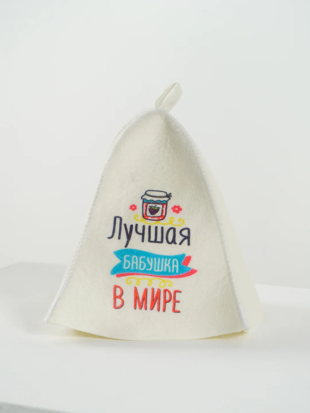 Багровый шапка для бани, женская