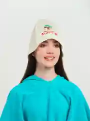 Шапка для бани, с вышивкой "Люблю баньку", войлочная