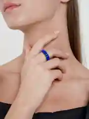 Синий кольцо дорожка