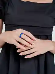 Синий кольцо дорожка