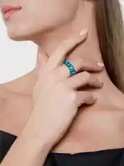 Голубой кольцо дорожка