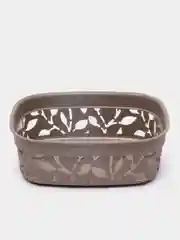 Серый корзинка для хранения ФЛОРА IDEA