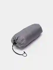 Серебряный подушка туристическая самонадувающаяся