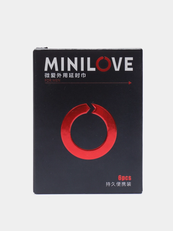 Салфетка-пролонгатор для мужчин MiniLove в упаковке
