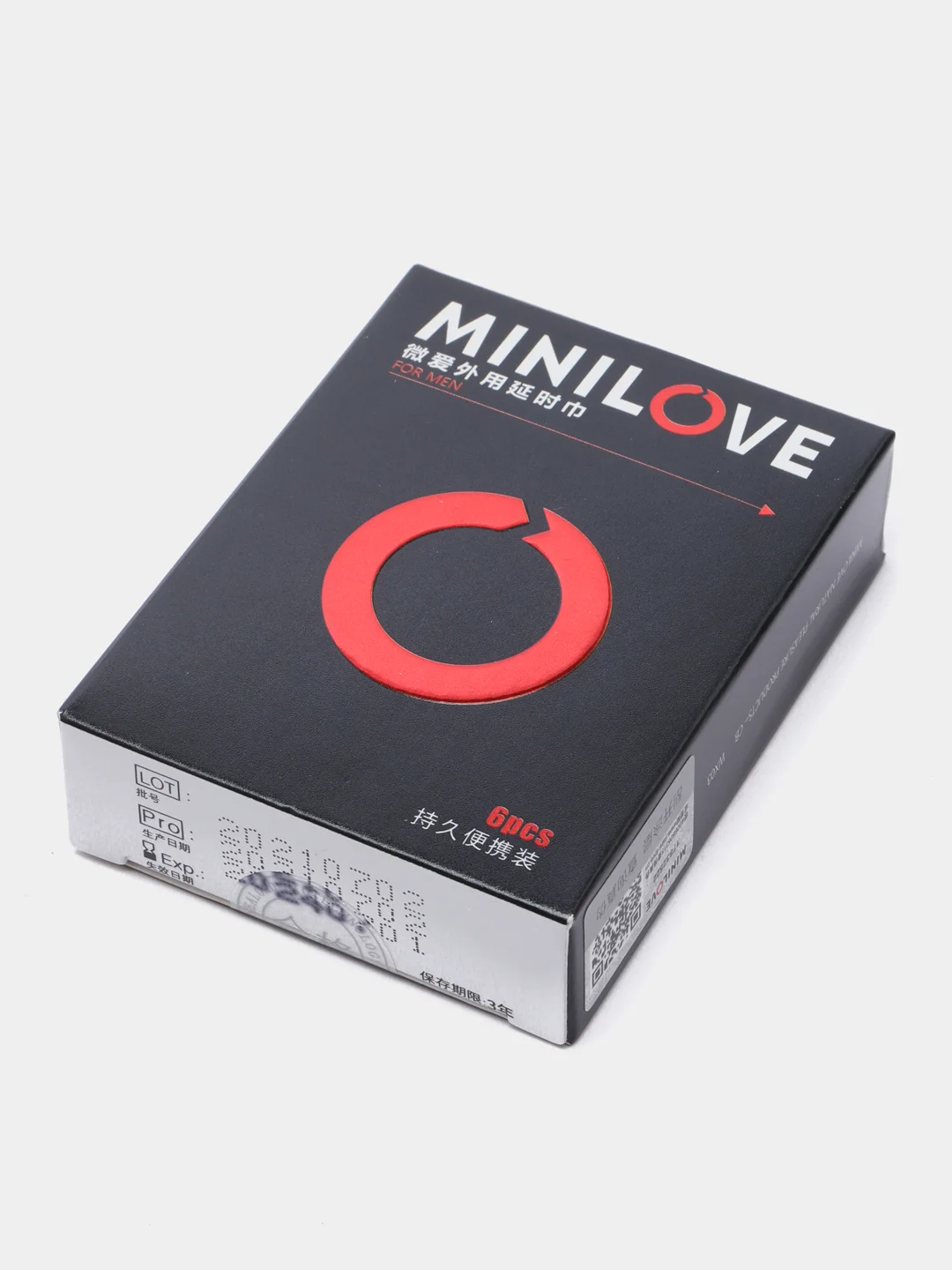 Салфетка-пролонгатор для мужчин MiniLove в упаковке