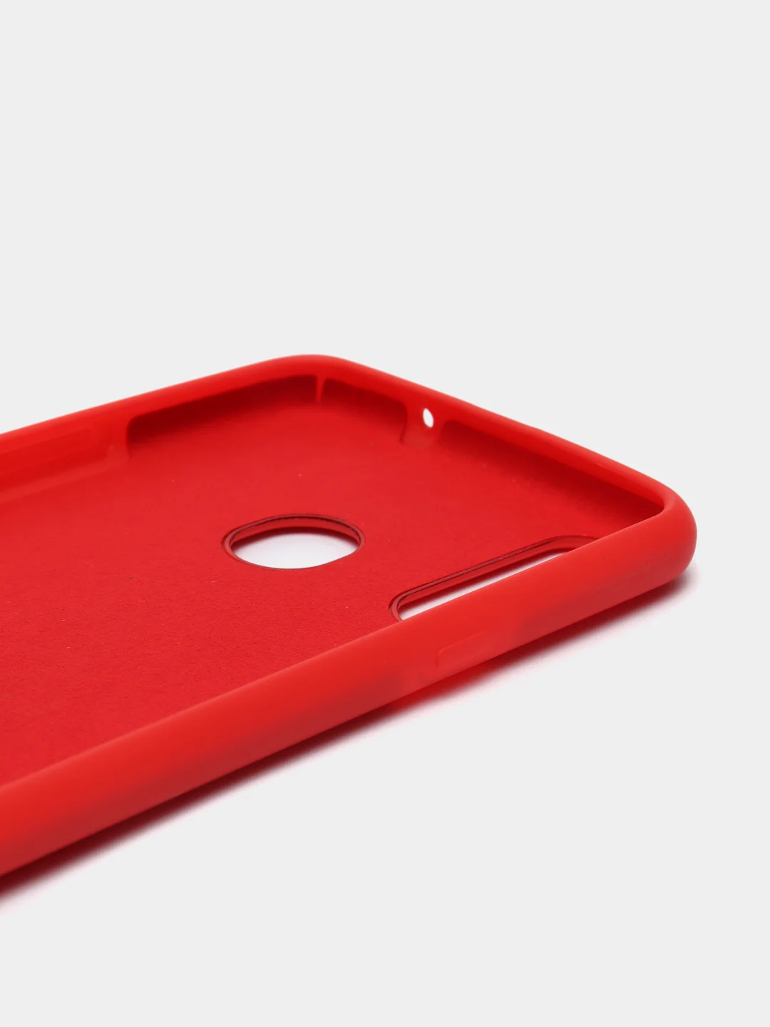 Красный чехол силиконовый Silicone Cover Case для Samsung Galaxy A20S, A60, M40