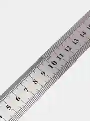 Линейка измерительная из легированной стали, металлическая, 300 мм