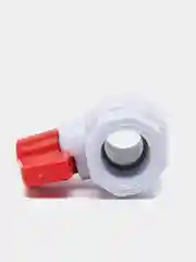 Кран шаровой, 1/2", г/г, бабочка, полипропиленовый