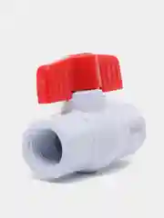 Кран шаровой, 1/2", г/г, бабочка, полипропиленовый