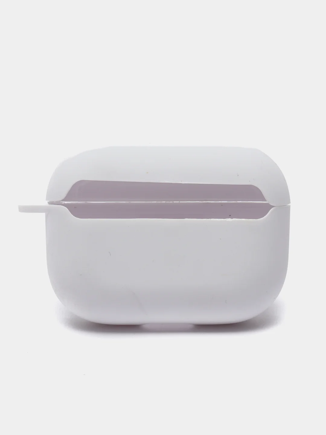 Красный силиконовый чехол для наушников Airpods Pro с принтом Nike, Nasa (Найк, Наса))