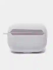 Красный силиконовый чехол для наушников Airpods Pro с принтом Nike, Nasa (Найк, Наса))