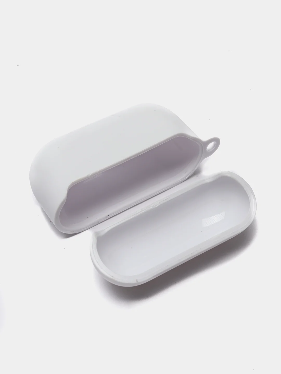 Красный силиконовый чехол для наушников Airpods Pro с принтом Nike, Nasa (Найк, Наса))