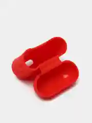 Красный чехол для наушников AirPods 1, 2, TWS i9s, i10, i12, i13, i14, i15, i100