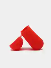 Красный чехол для наушников AirPods 1, 2, TWS i9s, i10, i12, i13, i14, i15, i100