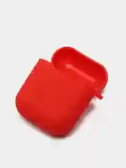 Красный чехол для наушников AirPods 1, 2, TWS i9s, i10, i12, i13, i14, i15, i100