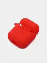 Красный чехол для наушников AirPods 1, 2, TWS i9s, i10, i12, i13, i14, i15, i100