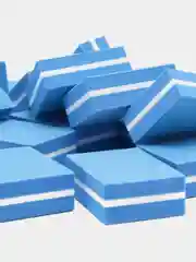 Лазурный мини баф для ногтей 100/180 50 шт