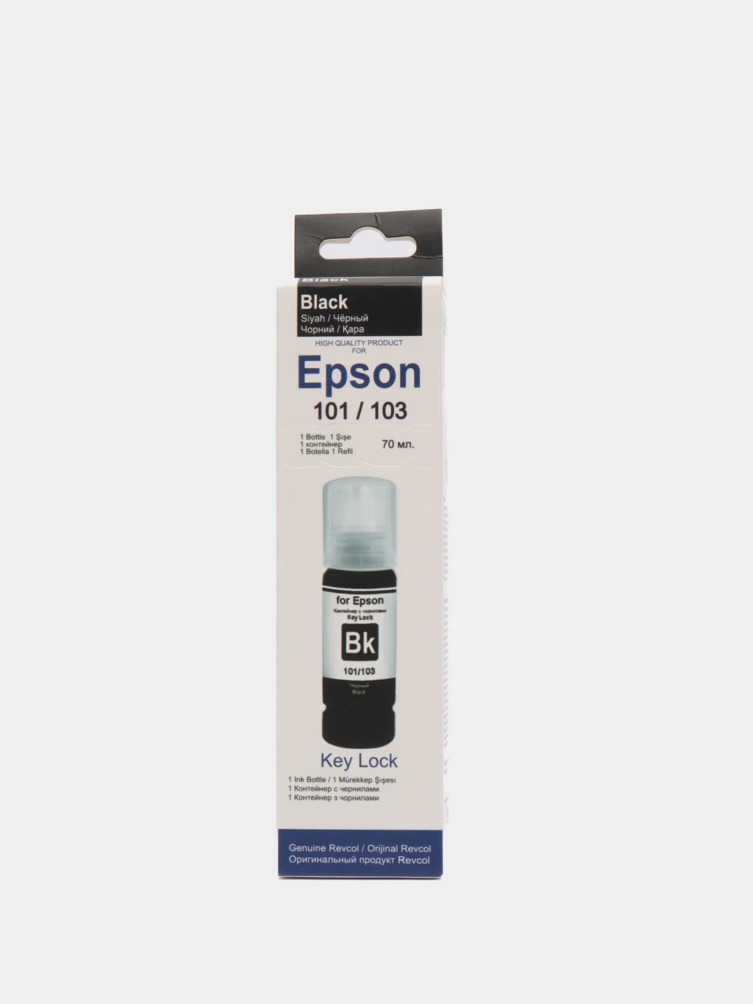 Черный чернила для принтера Epson L-серии 101/103 Key Lock