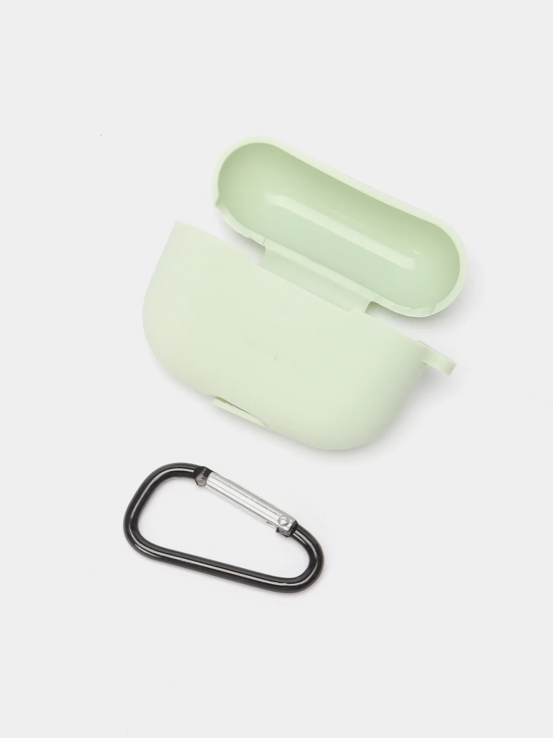 Мятный силиконовый чехол для наушников Apple Airpods Pro, Airpods