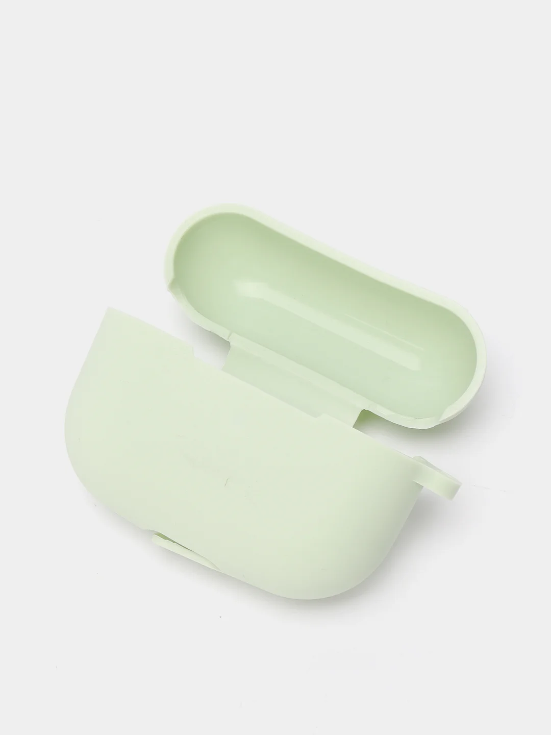 Мятный силиконовый чехол для наушников Apple Airpods Pro, Airpods