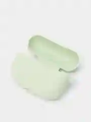 Мятный силиконовый чехол для наушников Apple Airpods Pro, Airpods