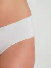 Белый женские бесшовные трусы слипы