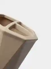 Бежевый стакан для зубных щеток / подставка ПРИЗМА IDEA