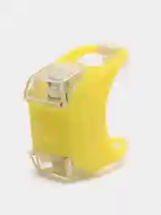 Желтый фонарь для велосипеда, самоката, детской коляски