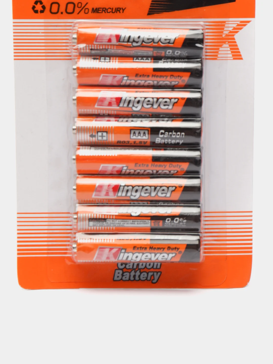 Батарейки ААА комплект 8 штук "Kingever" Extra Heavy Duty