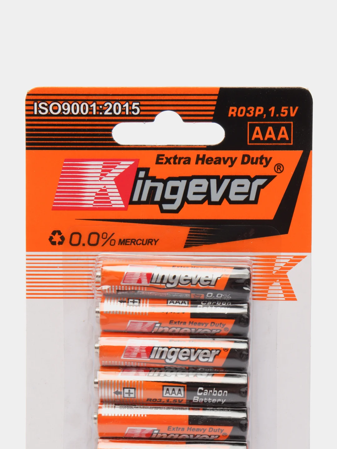 Батарейки ААА комплект 8 штук "Kingever" Extra Heavy Duty