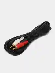 Аудиокабель  3.5 mm jack - 2 RCA (колокольчики) для подключения колонок, аудиотехники