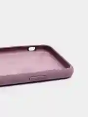 Пурпурный чехол силиконовый для iPhone X/XS (Айфон)