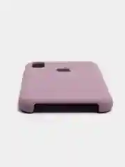 Пурпурный чехол силиконовый для iPhone X/XS (Айфон)