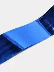 Синий бант-шар, диаметр 10 см
