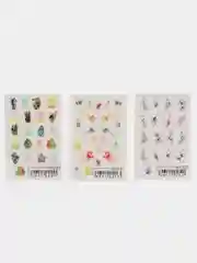 Слайдеры для дизайна ногтей MEZZE "Морской" 6+1
