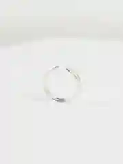 Серый минималистичное кольцо