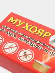 Шашка Дымовая Мухояр от мух, комаров и ос 50г