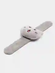 Игольница на браслете "Кошка", 23 х 6,5 х 3 см, цвет серый