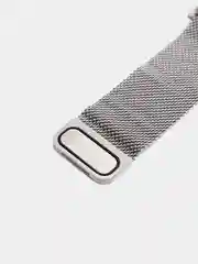 Серебряный миланский браслет для Apple Watch (ремешок миланская петля)