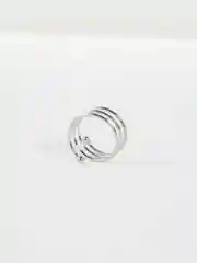 Серебряный женский набор колец
