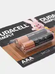 Батарейки Duracell (Дюрасел), AA пальчиковые, AAA мизинчиковые, 4 штуки