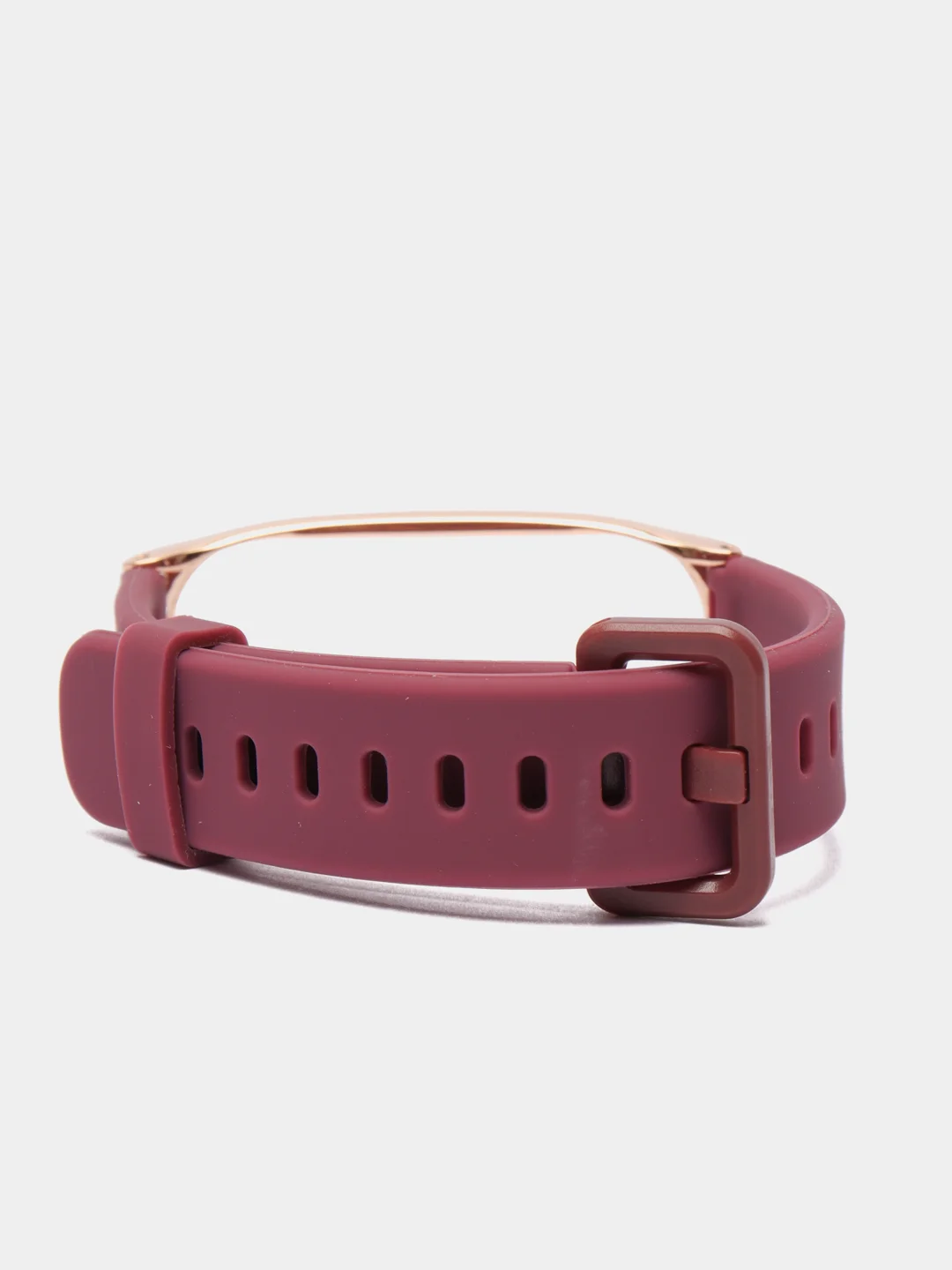 Багровый ремешок для Xiaomi mi band 3, 4, 5, 6, фирменный силиконовый, с металлической капсулой