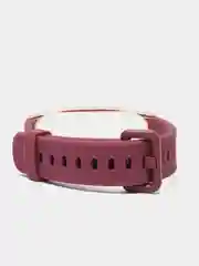 Багровый ремешок для Xiaomi mi band 3, 4, 5, 6, фирменный силиконовый, с металлической капсулой