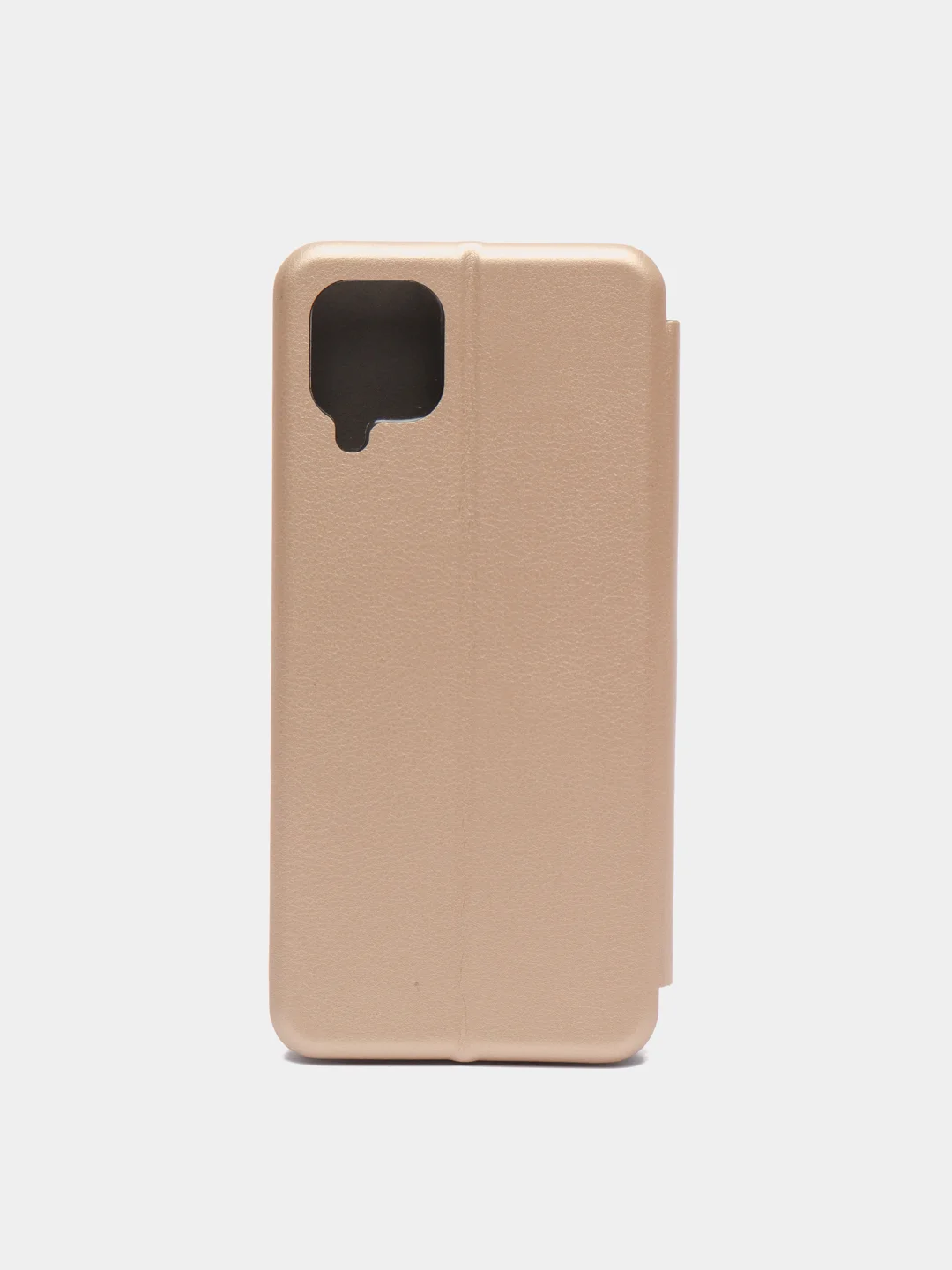 Золотой чехол книжка Samsung Galaxy A12, M12 с функцией подставки Самсунг А12, М12