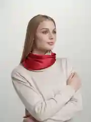 Платок женский, с принтом, на голову и шею